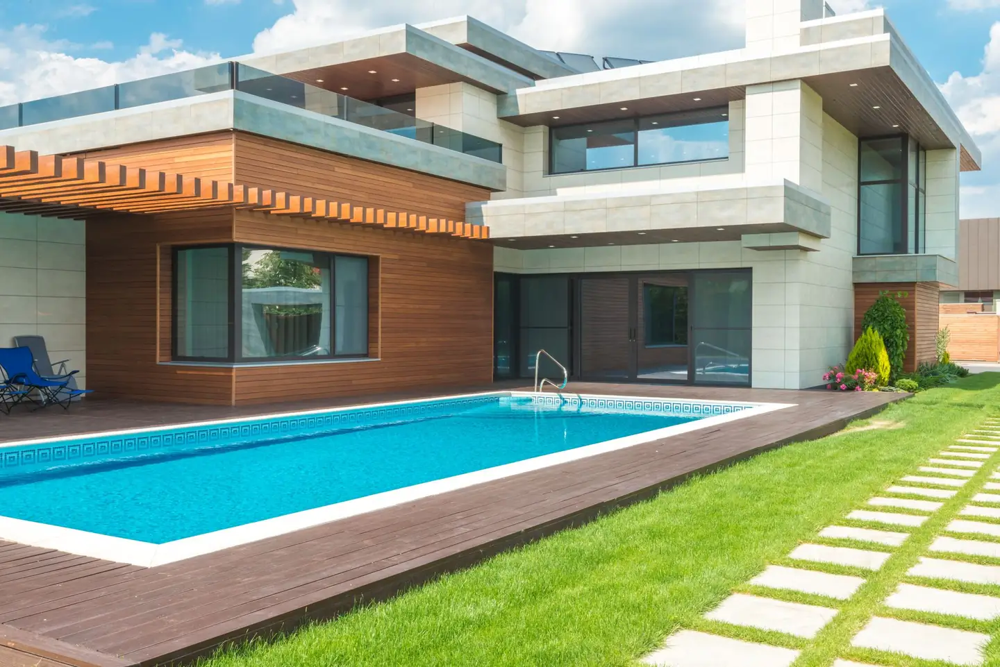 Swimming pool built in Rossglen, NSW